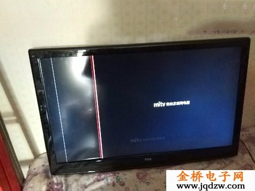 tcl40寸液晶电视灰屏故障维修视频